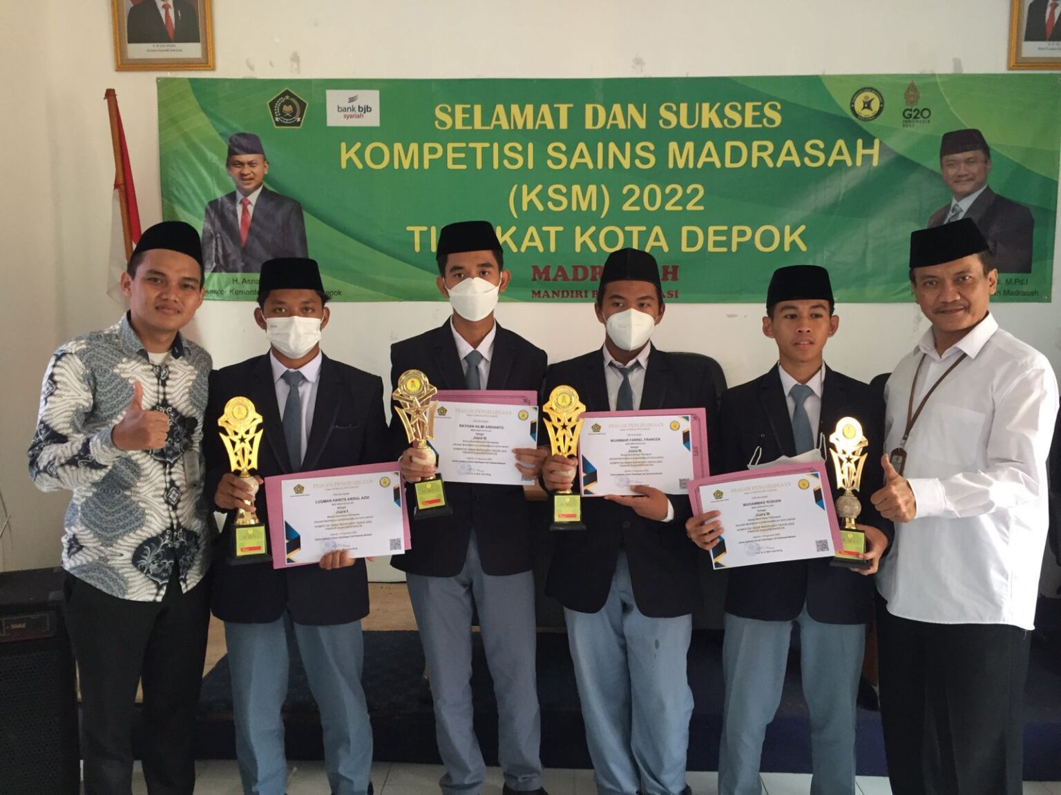 Santri MA Hidayatullah Juara KSM 2022 Kota Depok, Lanjut Ke Tingkat ...
